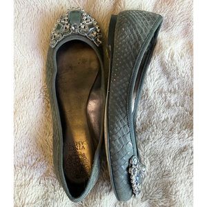 Vince Camuto Embellished Ballet Flats